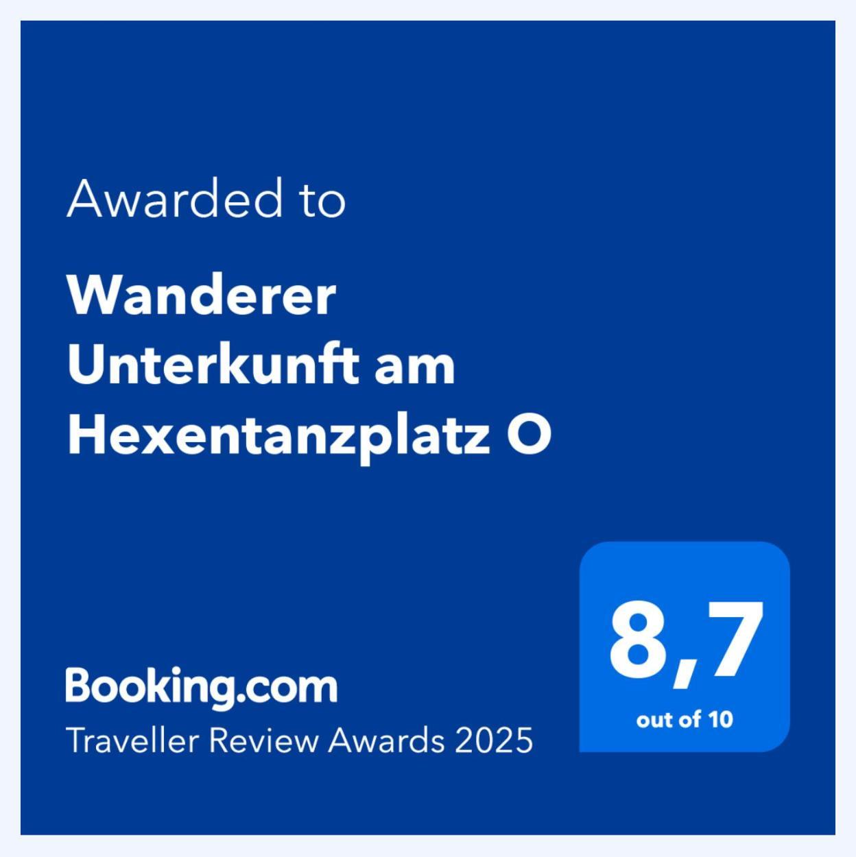 Wanderer Unterkunft Am Hexentanzplatz O ターレ エクステリア 写真